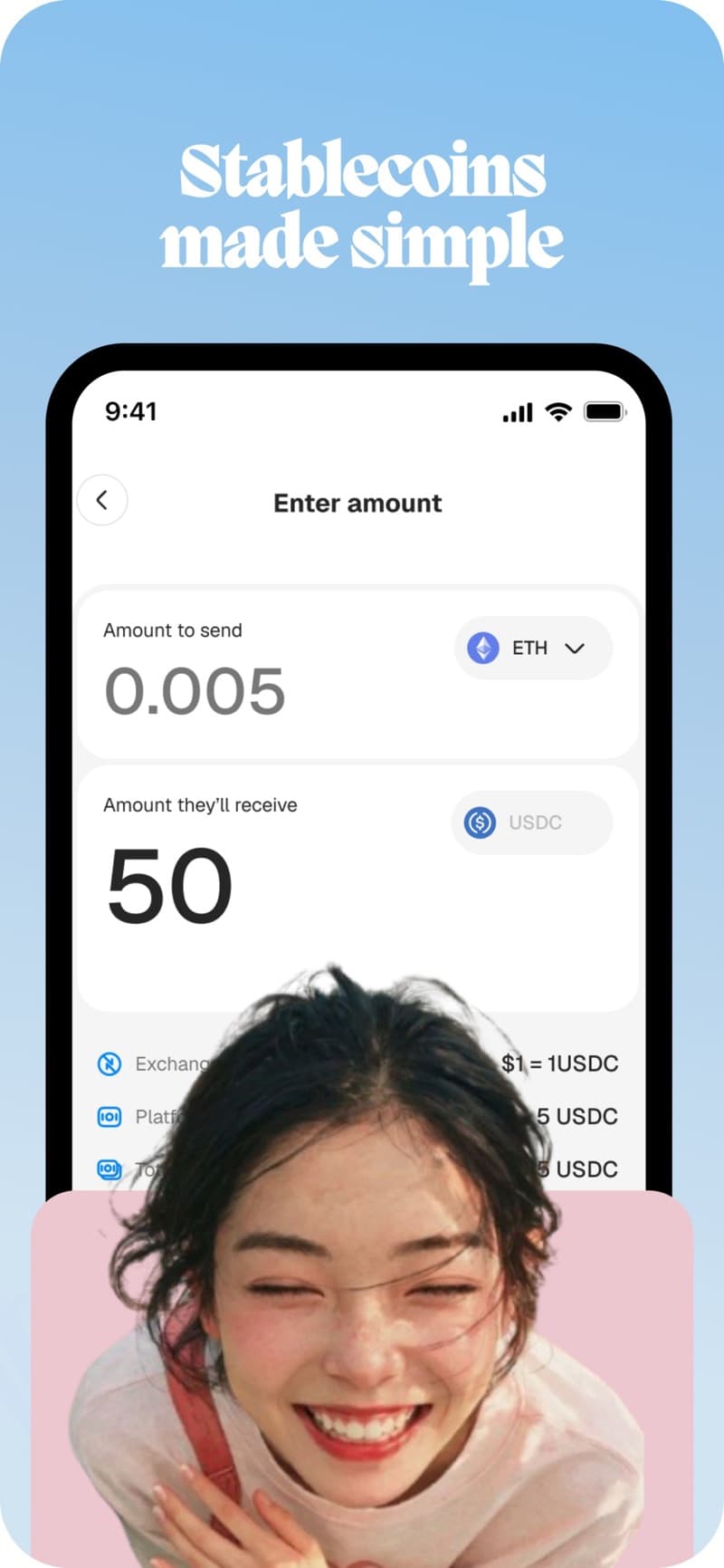 Sendcoins global coverage screen with flags for India, Nigeria, Pakistan, Philippines, and Canada